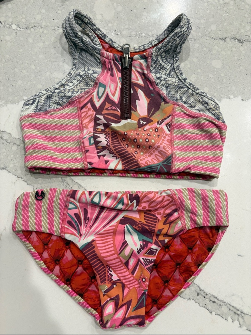 Maaji girls two piece swim